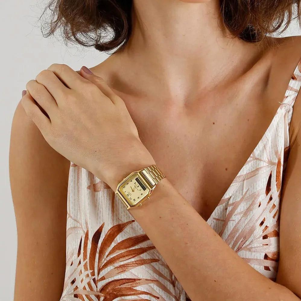 Наручные часы  Casio  Vintage Casio AQ-230GA-9B (фото 5)