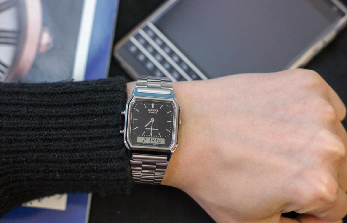 Наручные часы  Casio  Vintage Casio AQ-230A-1D (фото 8)