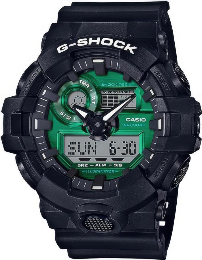 Наручные часы  Casio  G-Shock Casio GA-700MG-1A (фото 1)