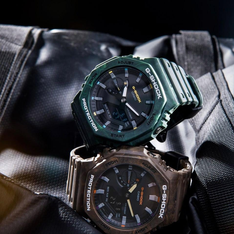 Наручные часы  Casio  G-Shock Casio GA-2100FR-3A (фото 2)