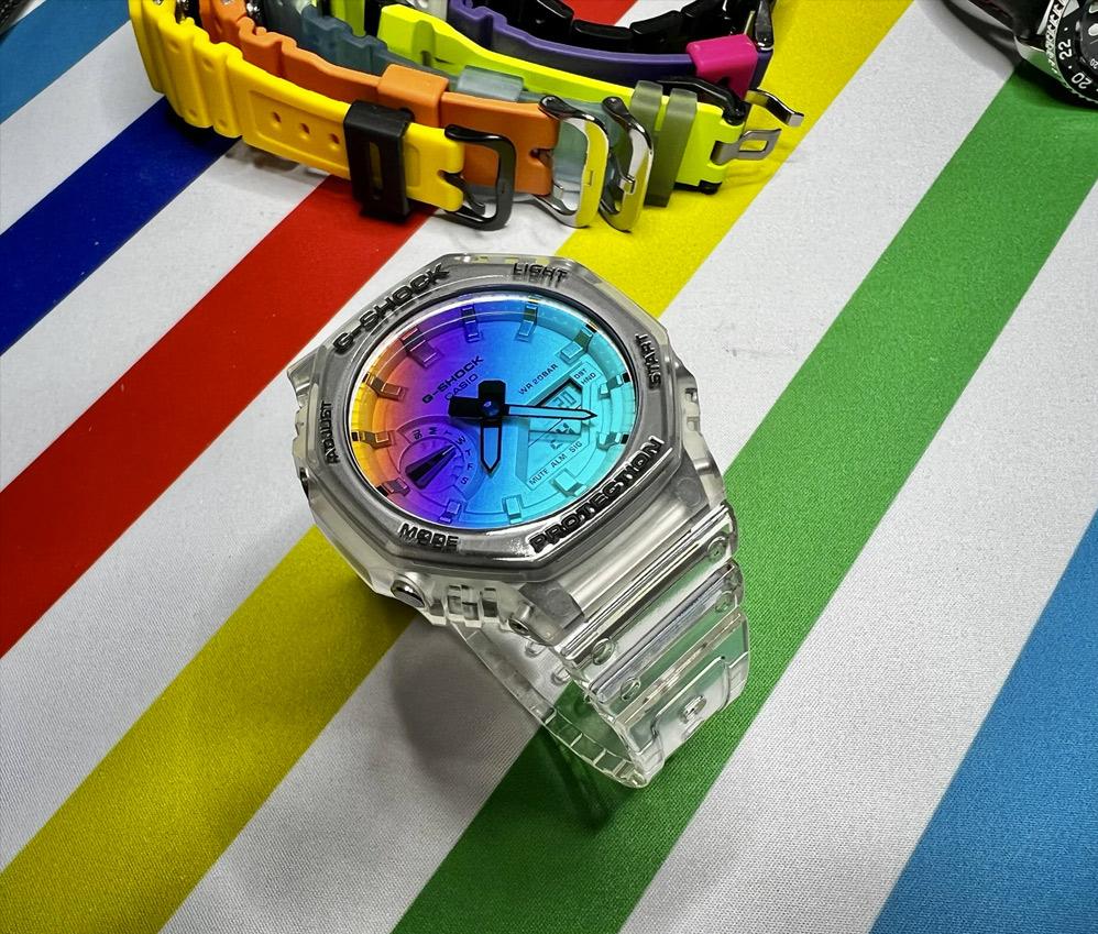 Наручные часы  Casio  G-Shock Casio GA-2100SRS-7A (фото 8)