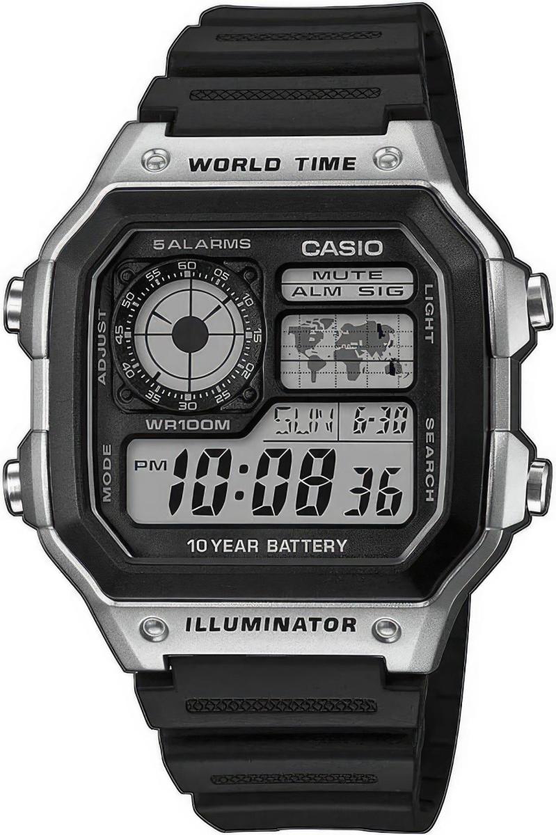 Наручные часы  Casio  Collection Casio AE-1200WH-1C (фото 1)