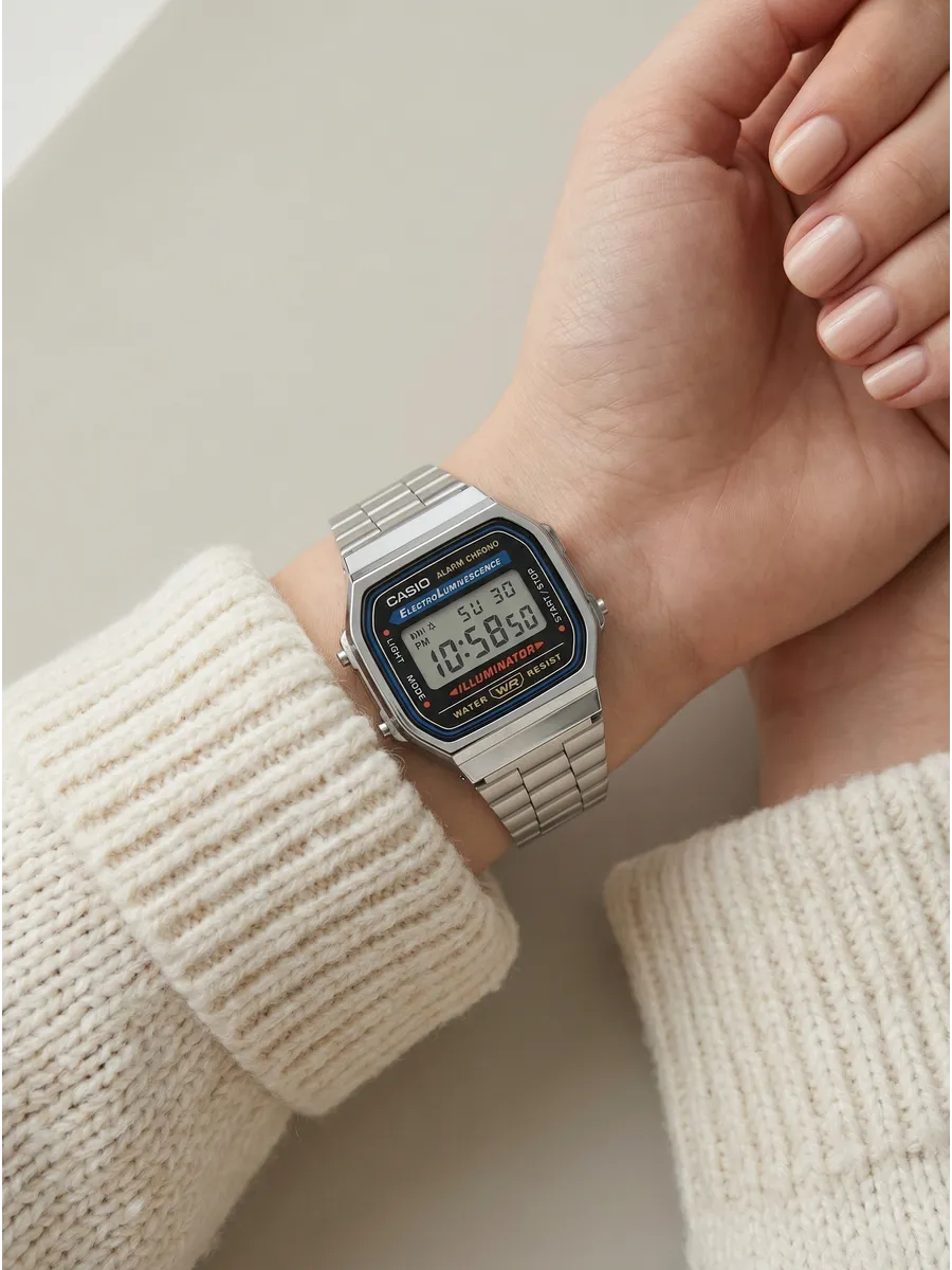 Наручные часы  Casio  Vintage Casio A-168WA-1Q (фото 7)