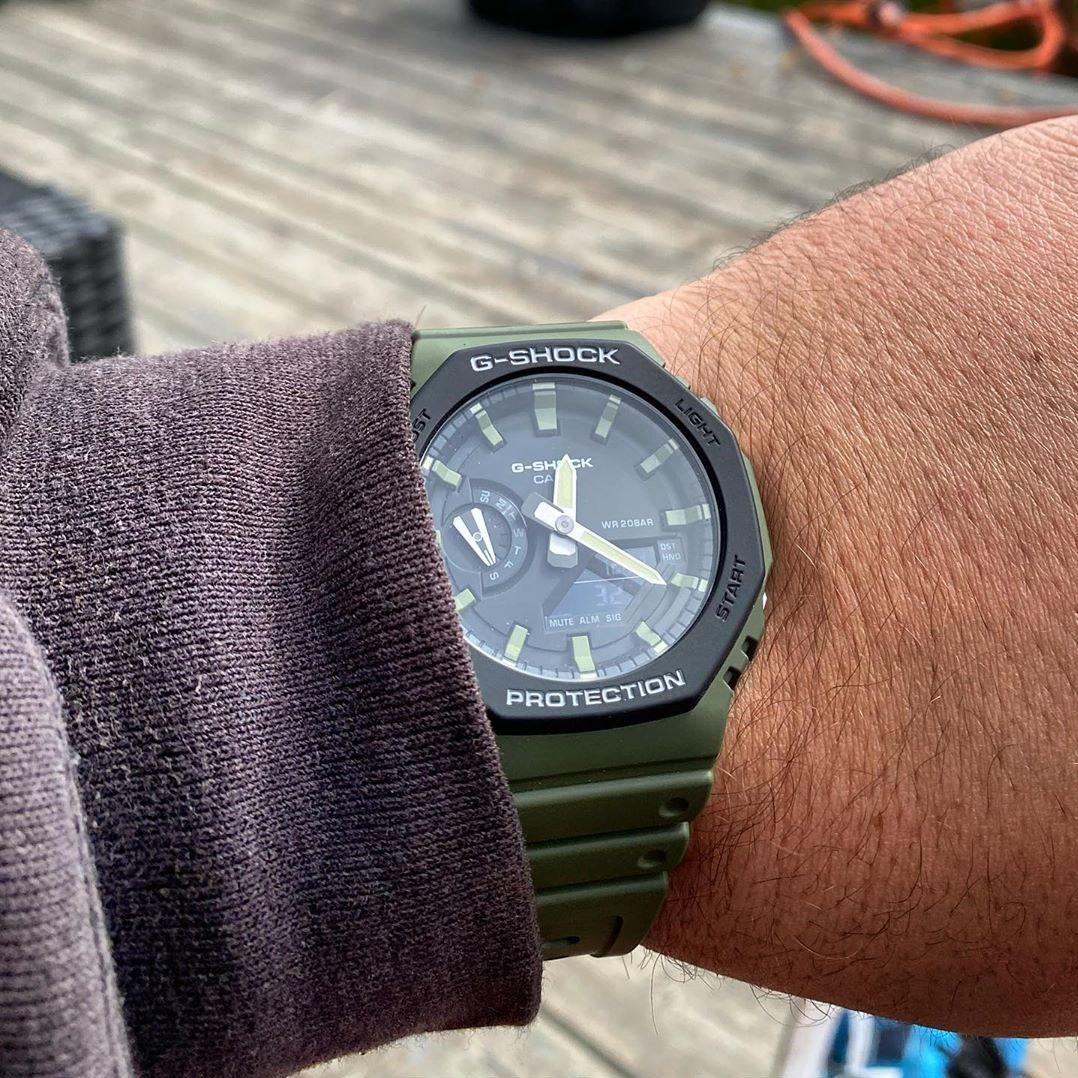 Наручные часы  Casio  G-Shock Casio GA-2110SU-3A (фото 12)