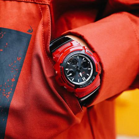 Наручные часы  Casio  G-Shock Casio AWG-M100SRB-4A (фото 3)