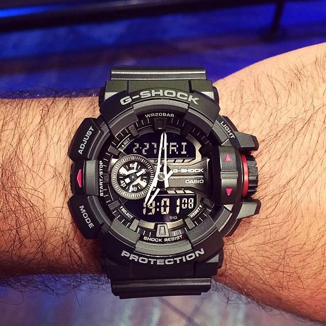 Наручные часы  Casio  G-Shock Casio GA-400-1B (фото 9)