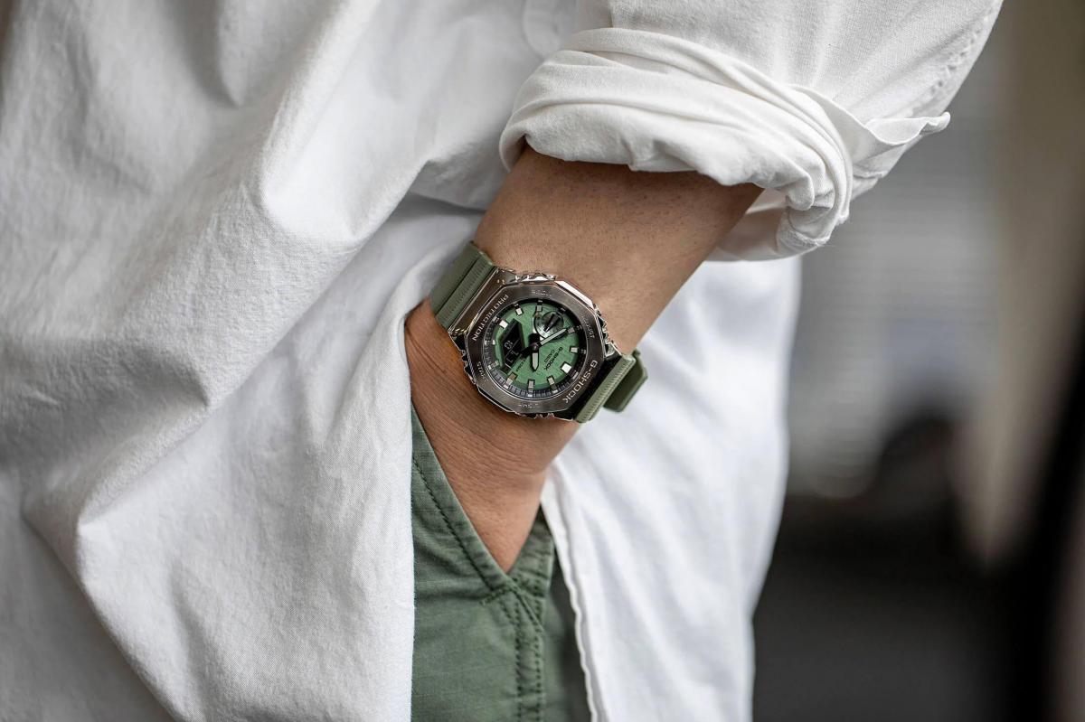 Наручные часы  Casio  G-Shock Casio GM-2100B-3A (фото 7)