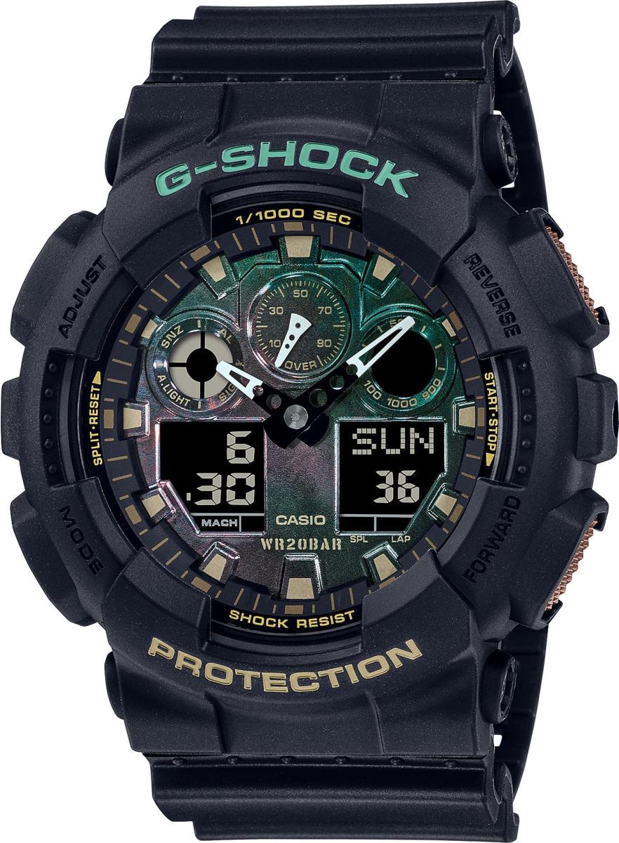 Наручные часы  Casio  G-Shock Casio GA-100RC-1A (фото 1)
