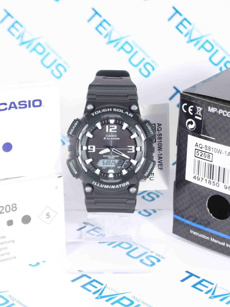 Наручные часы  Casio  Collection Casio AQ-S810W-1A (фото 8)