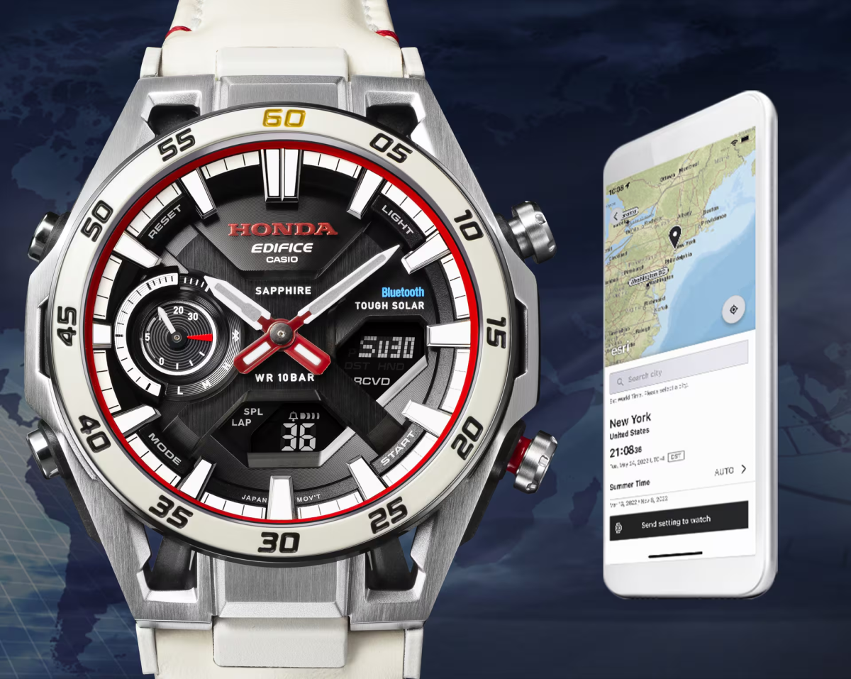 Наручные часы  Casio  Edifice Casio ECB-2300HR-1A (фото 11)