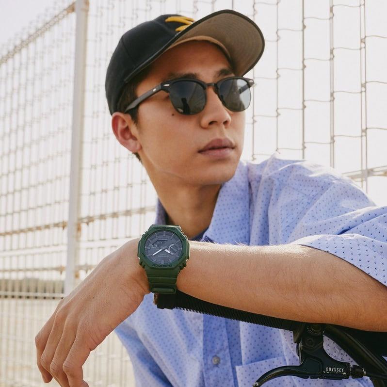 Наручные часы  Casio  G-Shock Casio GA-B2100-3A (фото 8)