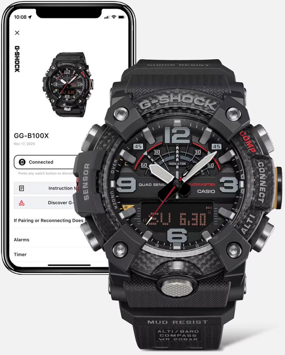 Наручные часы  Casio  G-Shock Casio GG-B100X-1A9 (фото 4)