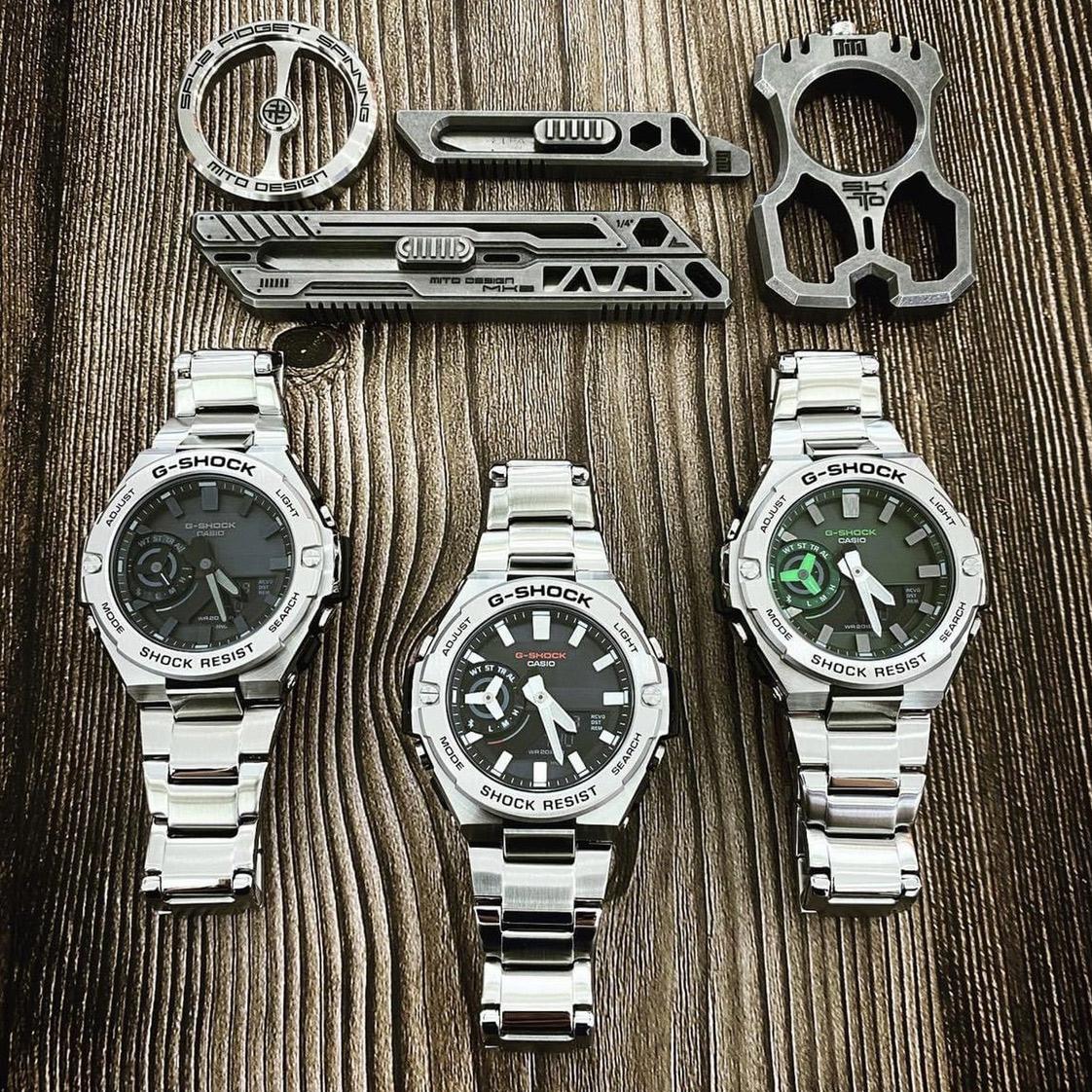 Наручные часы  Casio  G-Shock Casio GST-B500D-1A1 (фото 10)