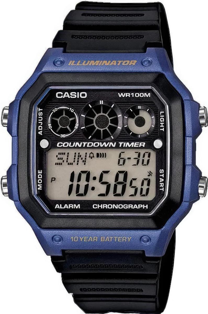 Наручные часы  Casio  Collection Casio AE-1300WH-2A (фото 1)