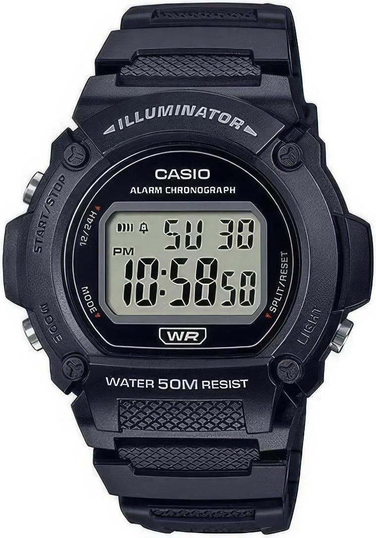 Наручные часы  Casio  Collection Casio W-219H-1A (фото 1)