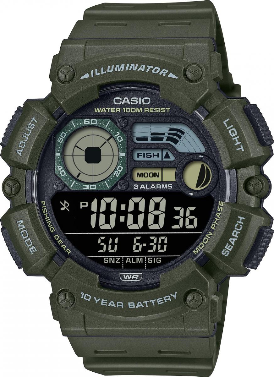 Наручные часы  Casio  Sports Casio WS-1500H-3B (фото 1)