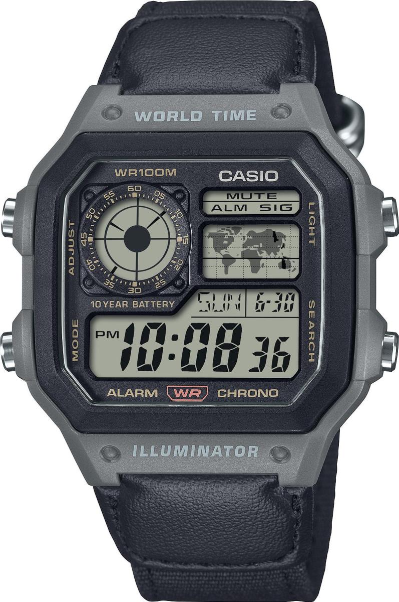 Наручные часы  Casio  Collection Casio AE-1200WHUB-8A (фото 1)