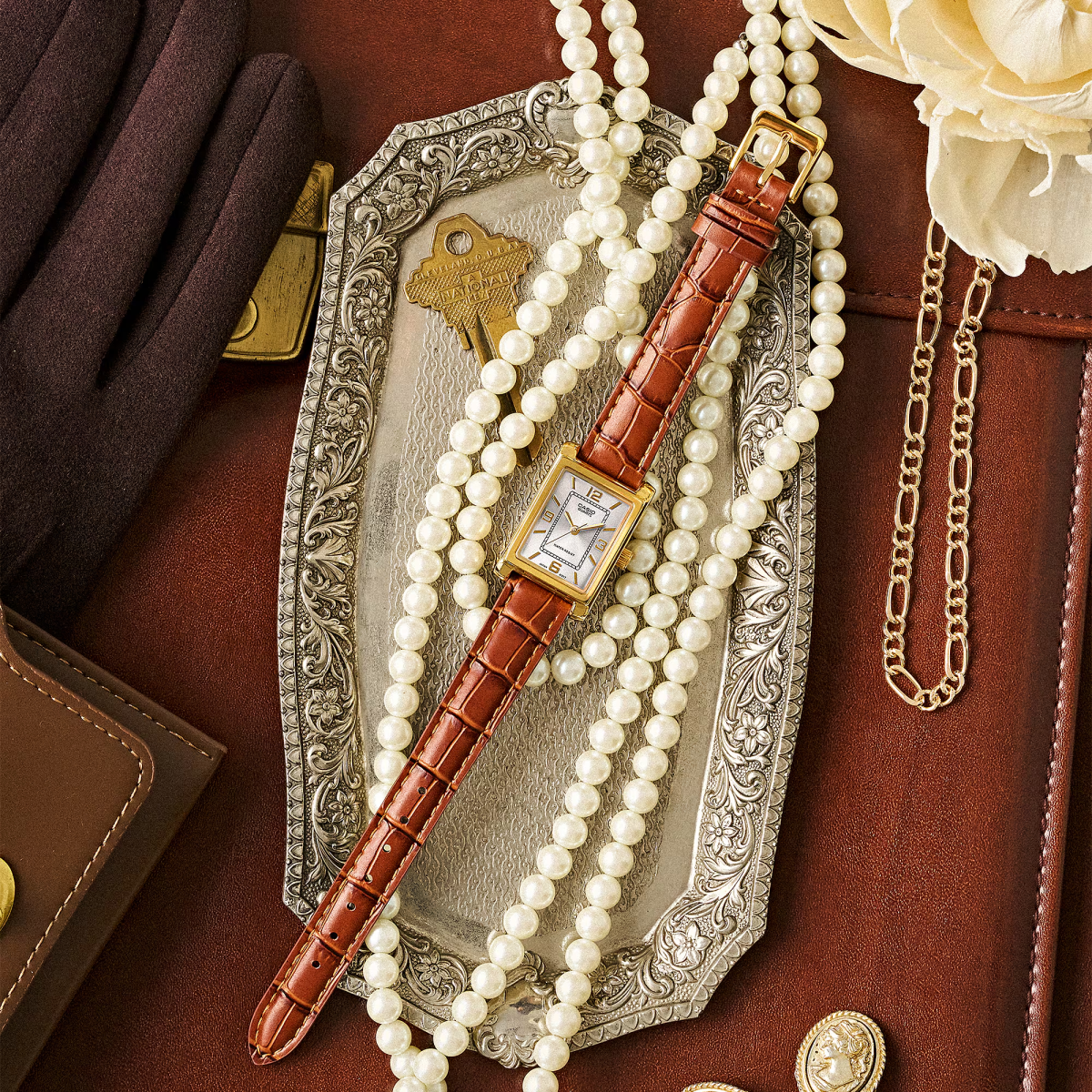 Наручные часы  Casio  Collection Casio LTP-1234GL-7A (фото 5)