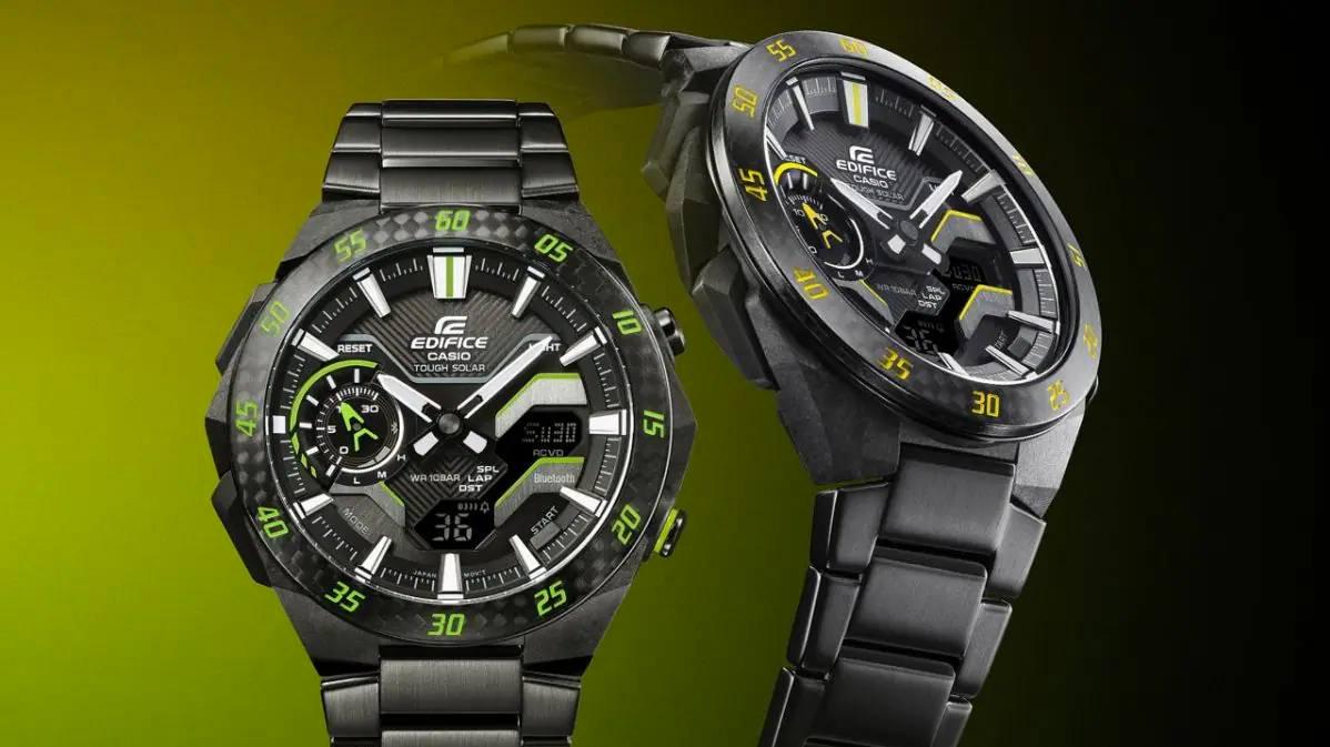 Наручные часы  Casio  Edifice Casio ECB-2200RC-1A9 (фото 5)