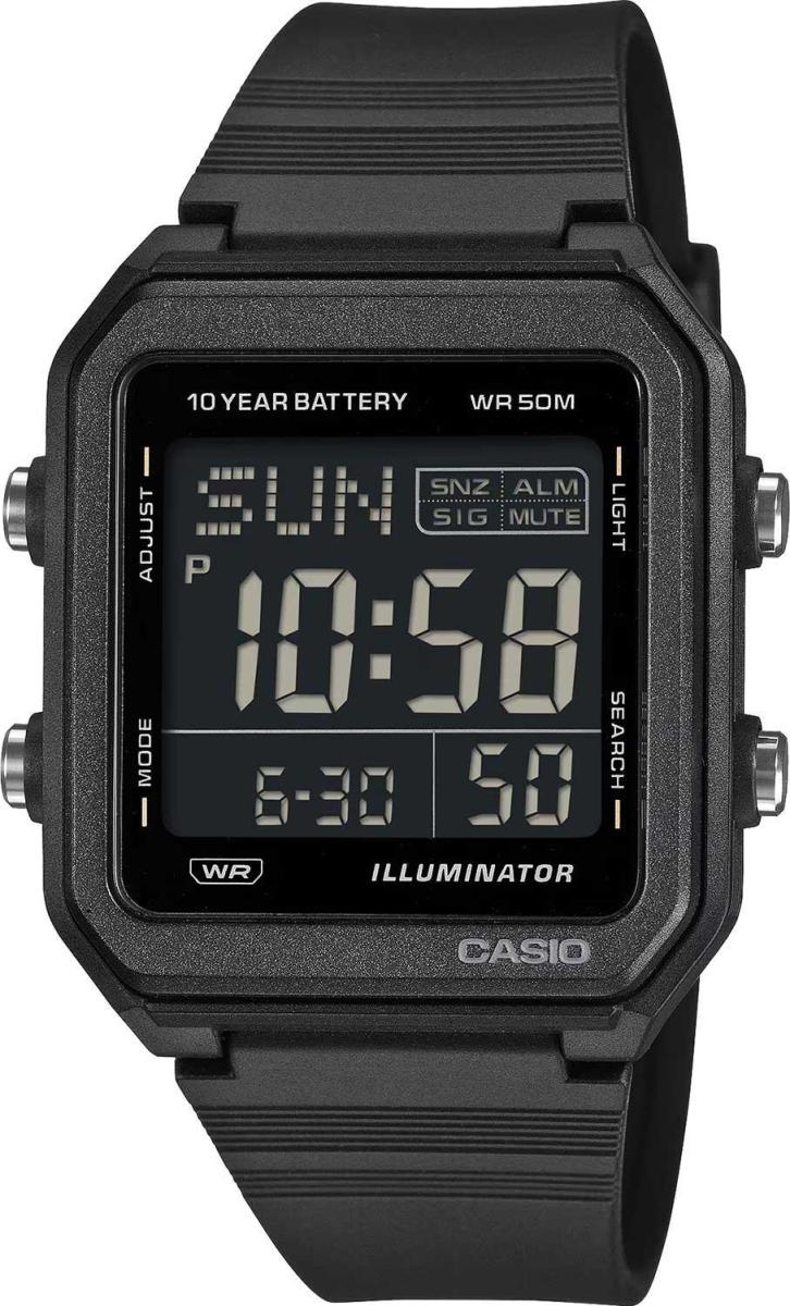 Наручные часы  Casio  Collection Casio W-221H-1B (фото 1)