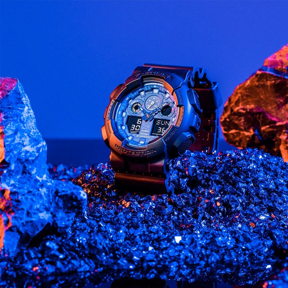 Наручные часы  Casio  G-Shock Casio GA-100BP-1A (фото 2)