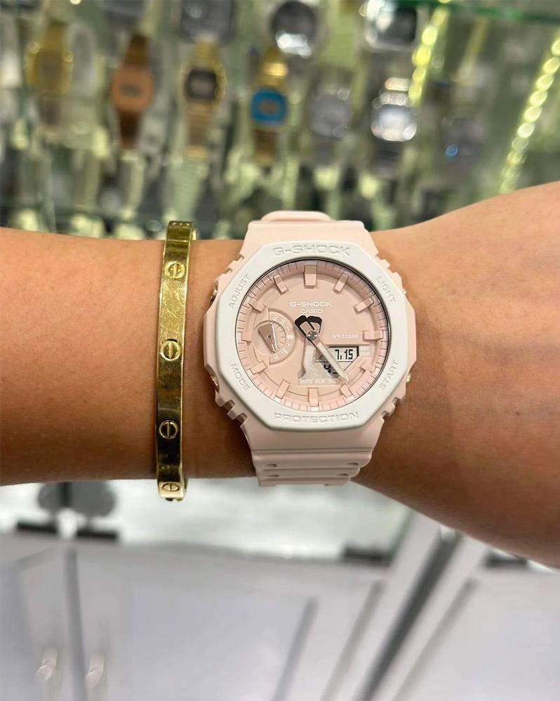 Наручные часы  Casio  G-Shock Casio GA-2110SL-4A7 (фото 7)