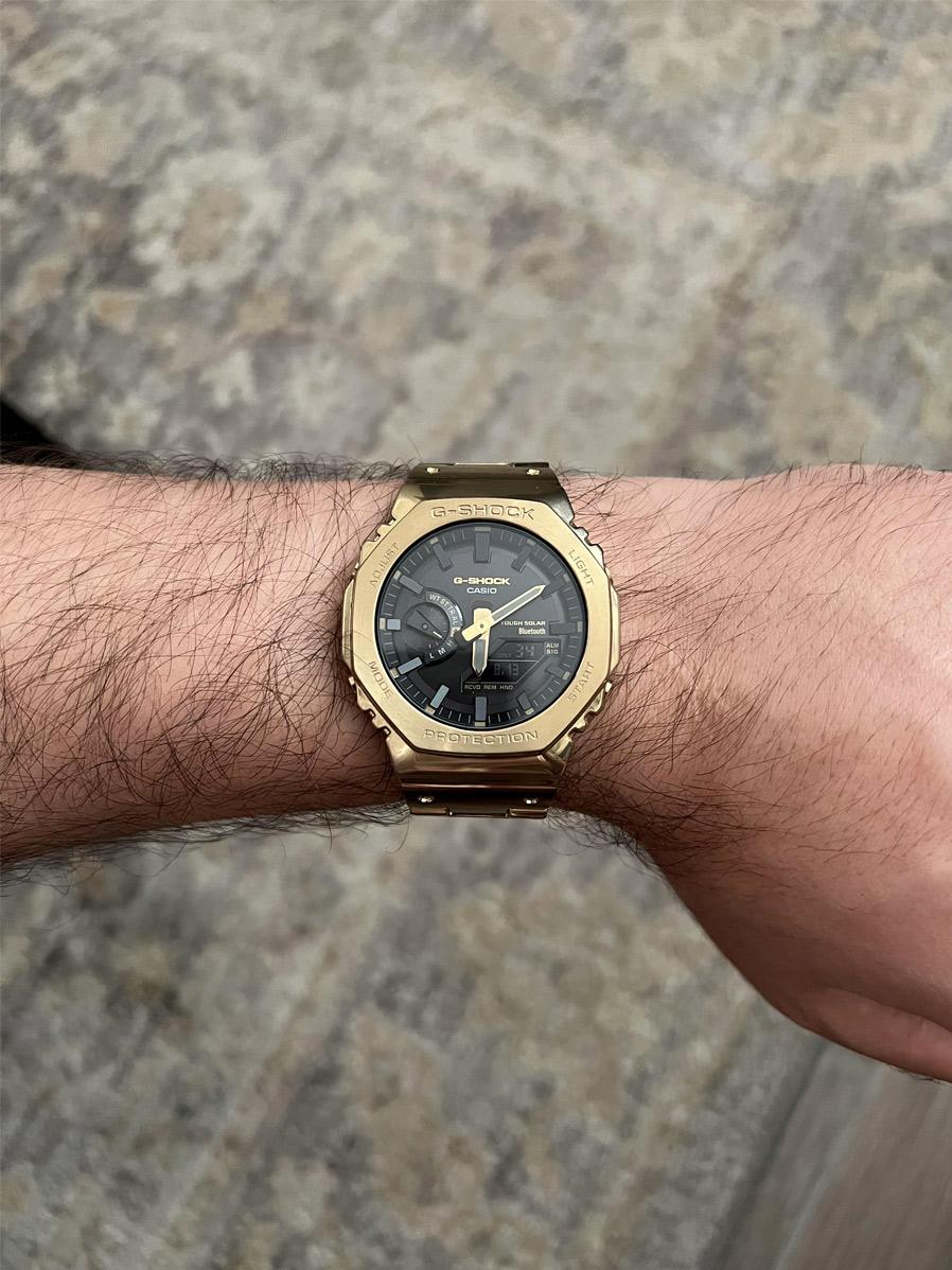 Наручные часы  Casio  G-Shock Casio GM-B2100GD-9A (фото 11)