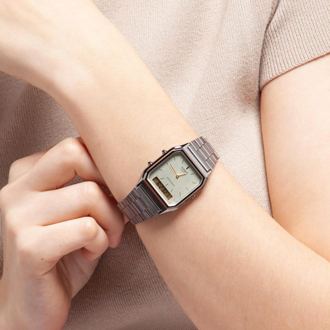 Наручные часы  Casio  Vintage Casio AQ-230GG-9A (фото 2)