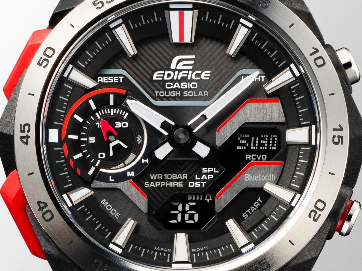 Наручные часы  Casio  Edifice Casio ECB-2200P-1A (фото 12)
