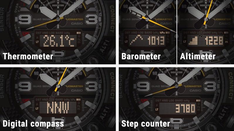 Наручные часы  Casio  G-Shock Casio GG-B100-1A3 (фото 11)