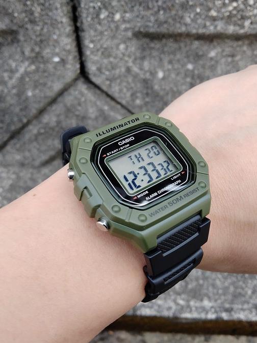 Наручные часы  Casio  Collection Casio W-218H-3A (фото 5)