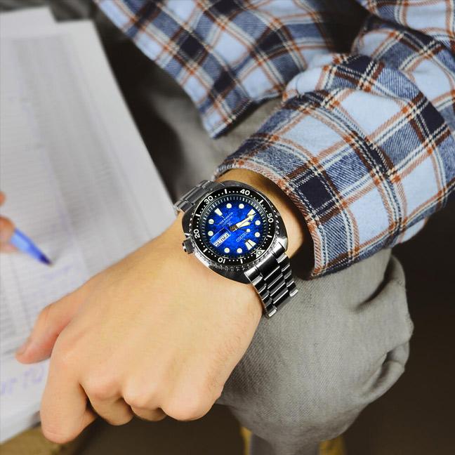 Наручные часы  Seiko  Prospex King Turtle Seiko SRPE39K1 (фото 12)