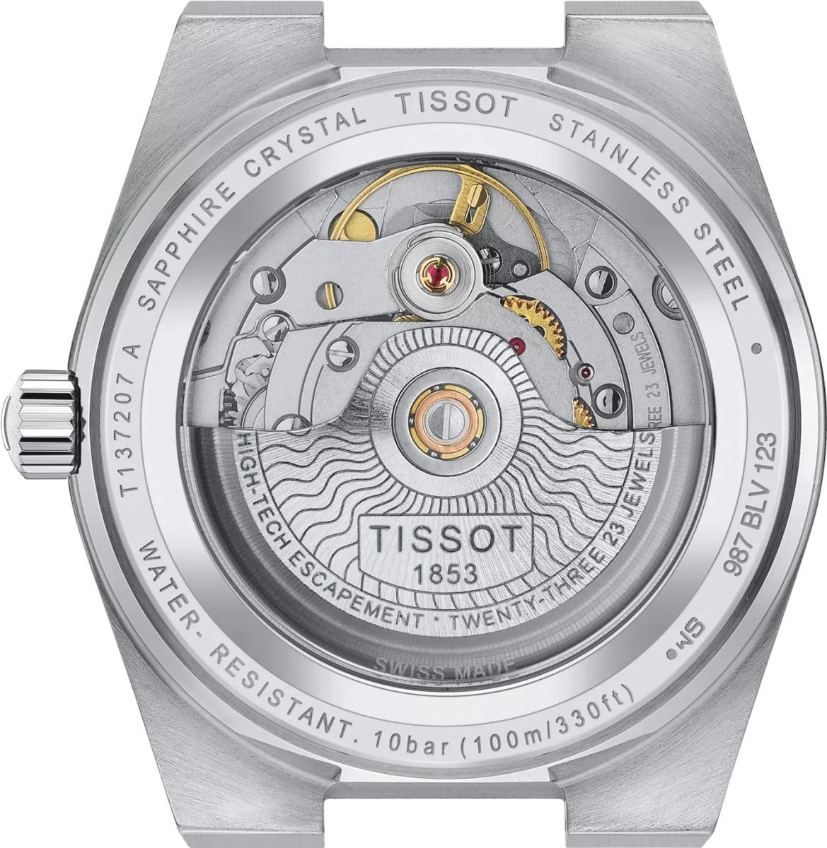 Наручные часы  Tissot  PRX Tissot T137.207.11.111.00 (фото 3)