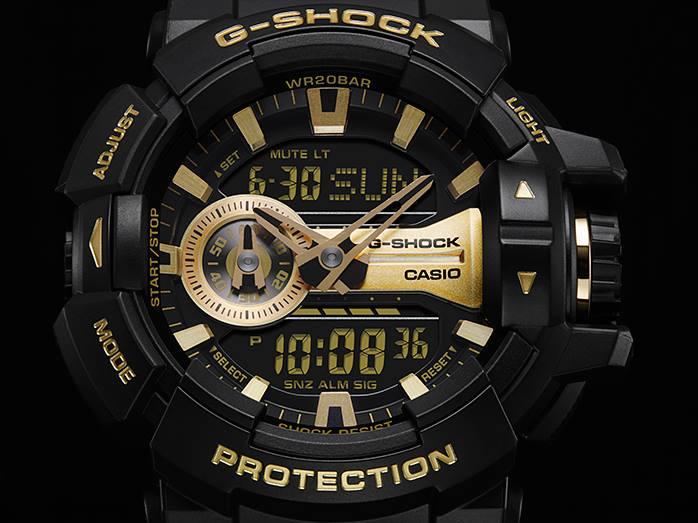 Наручные часы  Casio  G-Shock Casio GA-400GB-1A9 (фото 4)