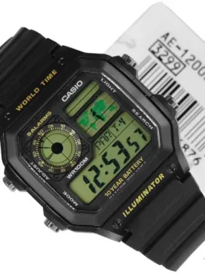 Наручные часы  Casio  Collection Casio AE-1200WH-1B (фото 2)