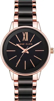 Наручные часы  Anne Klein  Plastic Anne Klein 3878BKRG (фото 1)