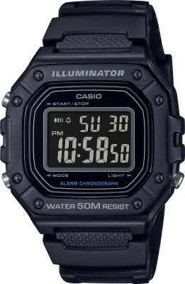 Наручные часы  Casio  Collection Casio W-218H-1B (фото 1)