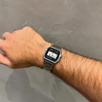 Наручные часы  Casio  Vintage Casio A-158WA-1 (фото 9)