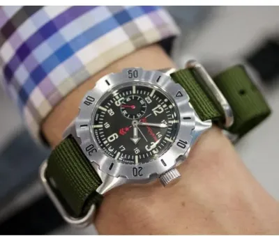 Наручные часы  Восток  Командирские Восток 350501 (фото 3)