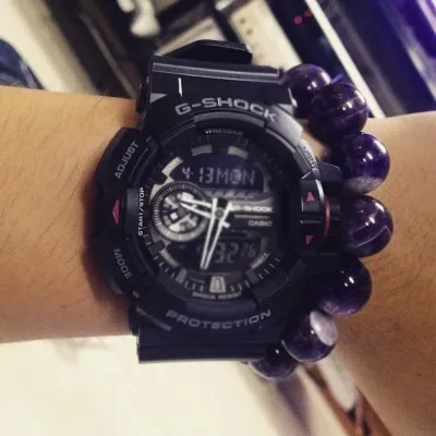 Наручные часы  Casio  G-Shock Casio GA-400-1B (фото 11)