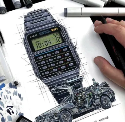 Casio CA-53WF-2B