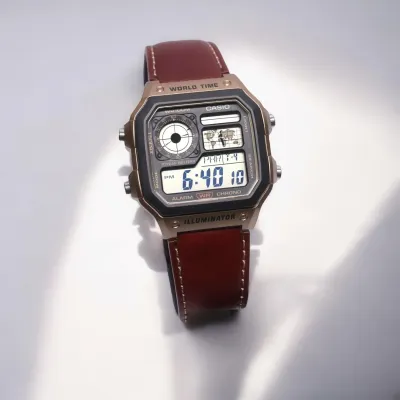 Наручные часы  Casio  Collection Casio AE-1200WHL-5A (фото 2)