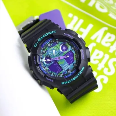 Наручные часы  Casio  G-Shock Casio GA-100BL-1A (фото 8)
