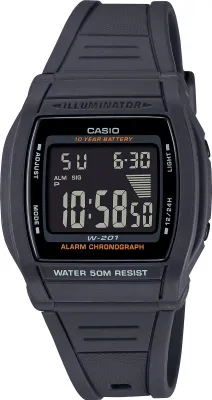 Наручные часы  Casio  Collection Casio W-201-1B (фото 1)