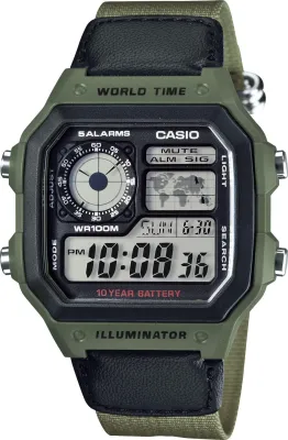 Наручные часы  Casio  Collection Casio AE-1200WHB-3B (фото 1)