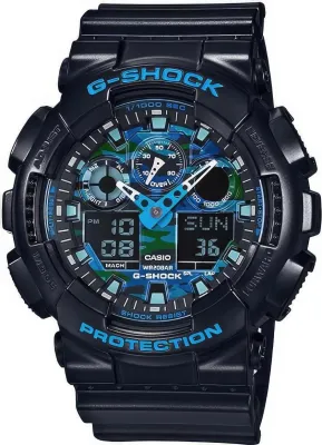 Наручные часы  Casio  G-Shock Casio GA-100CB-1A (фото 1)