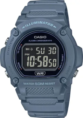 Наручные часы  Casio  Collection Casio W-219HC-2B (фото 1)