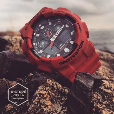 Наручные часы  Casio  G-Shock Casio GA-100B-4A (фото 4)