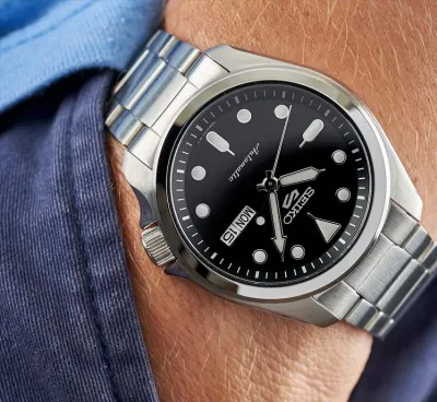 Наручные часы  Seiko  Seiko 5 Seiko SRPE55K1 (фото 4)