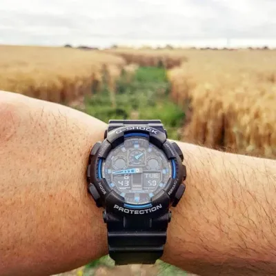 Наручные часы  Casio  G-Shock Casio GA-100-1A2 (фото 7)